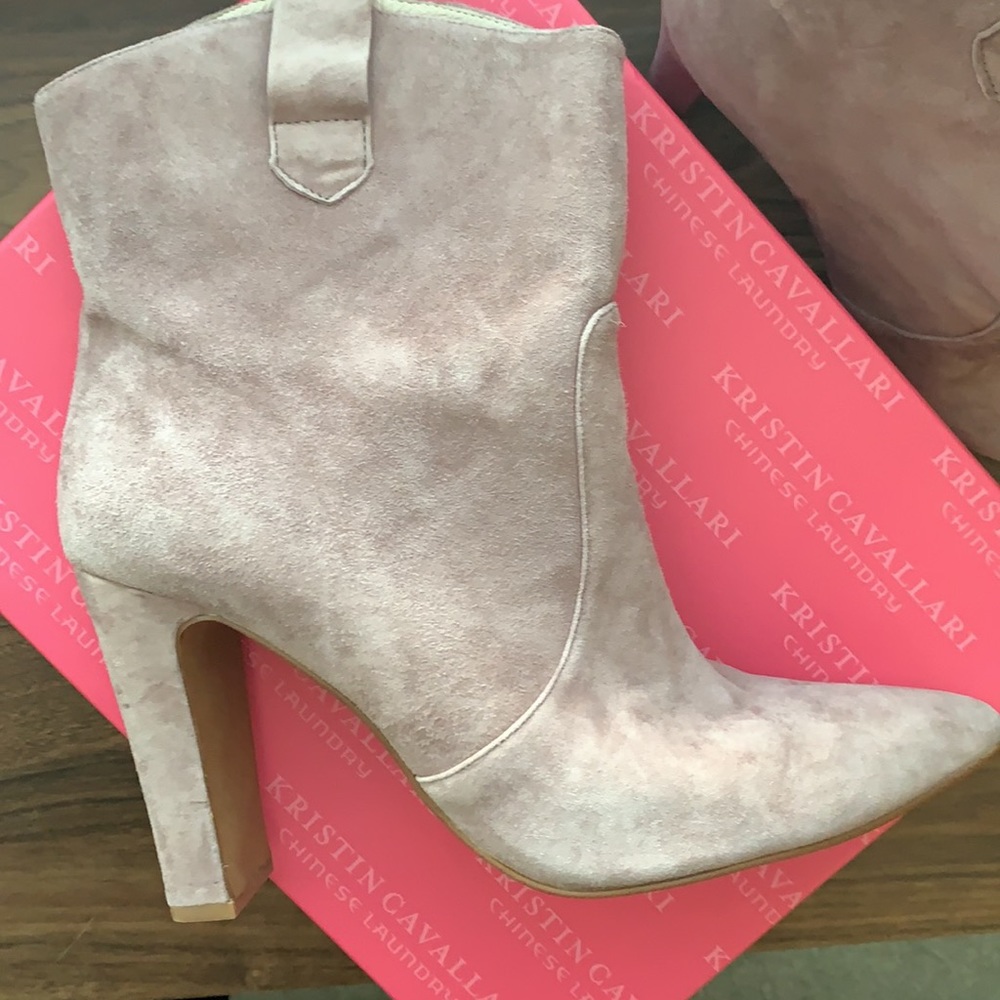 Kristin Cavallari for Chinese Laundry Pink Boots